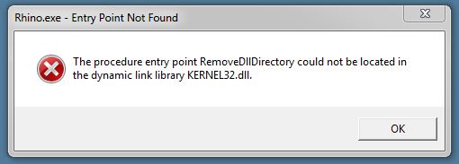 Fix kernel32.dll windows 7